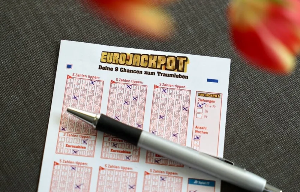 Eurojackpot-Spielschein