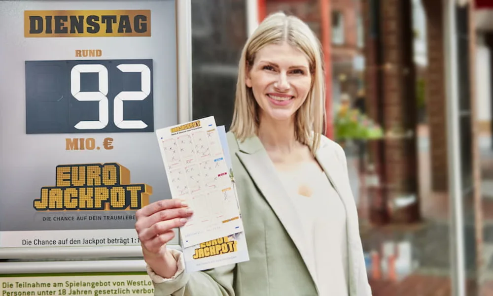 92 Millionen Euro: Ein neuer Rekordjackpot wartet am kommenden Dienstag (17. Mai) bei der Lotterie Eurojackpot (c)SchlagundRoy