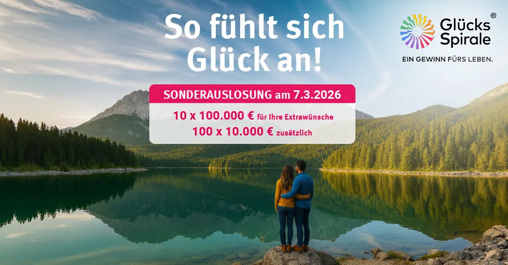GlücksSpirale-Sonderauslosung am 7. März 2026