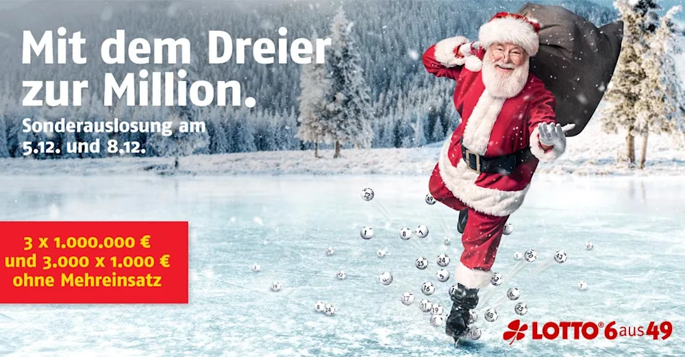 LOTTO 6aus49: Nikolaus-Sonderauslosung 2018