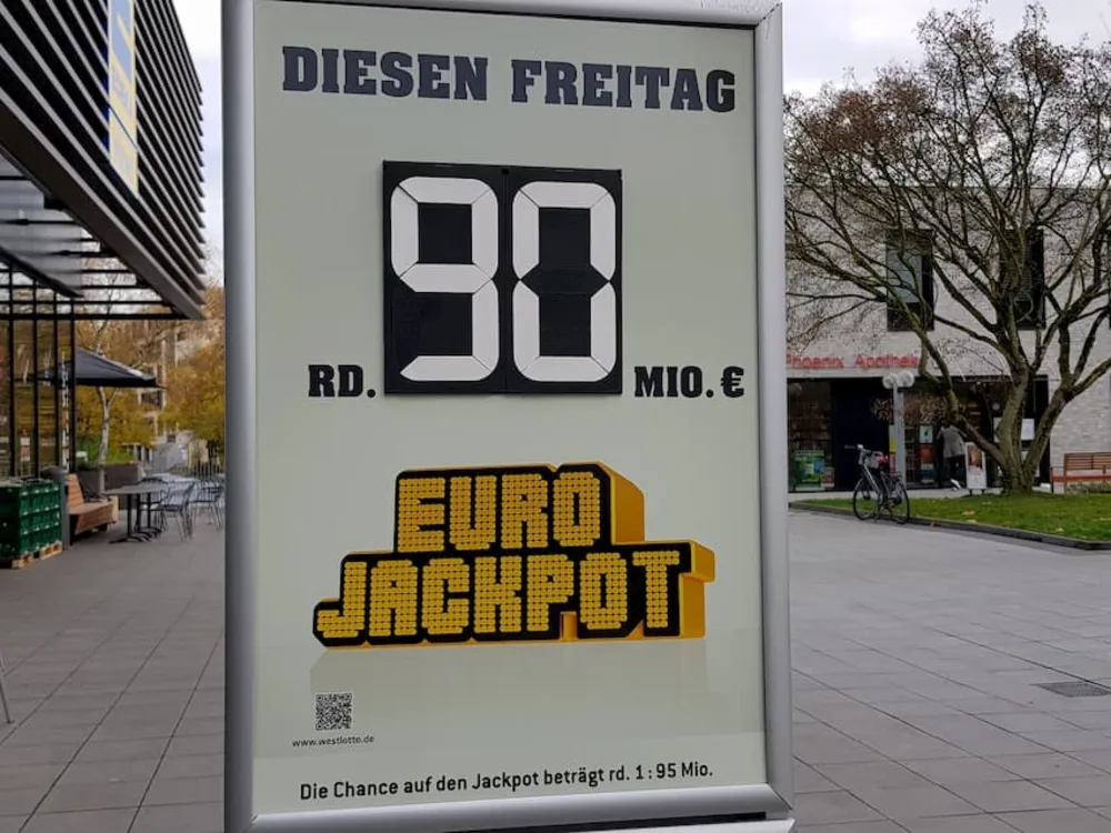 Eurojackpot klettert auf 90 Millionen Euro