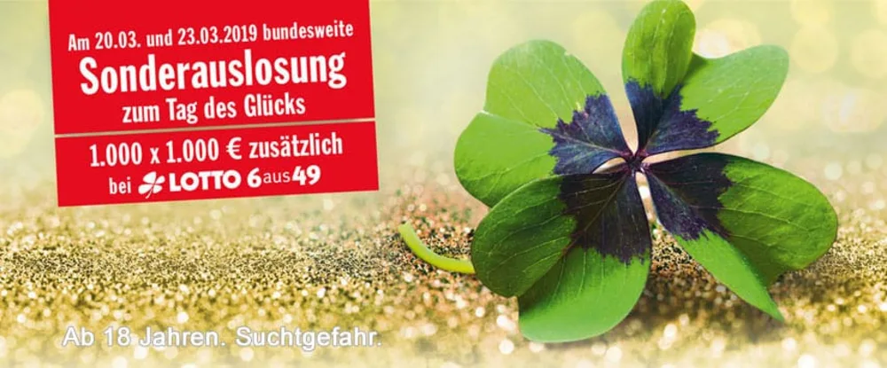 LOTTO 6aus49-Sonderauslosung am 20. und 23. März 2019