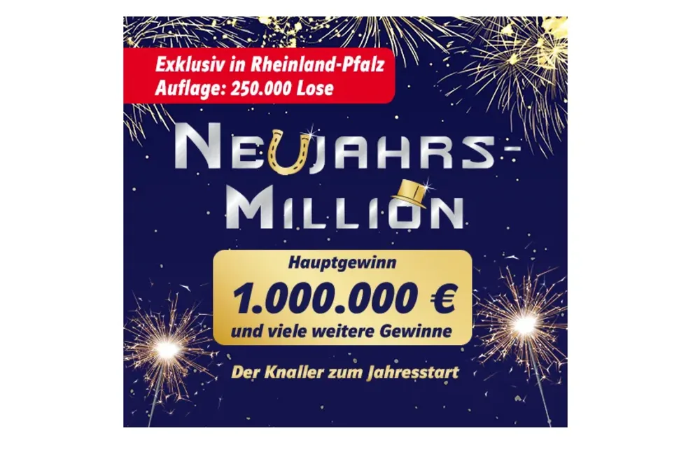 Screenshot der Lotterie NEUJAHRS-MILLION in Rheinland-Palz (c) LOTTO Rheinland-Pfalz