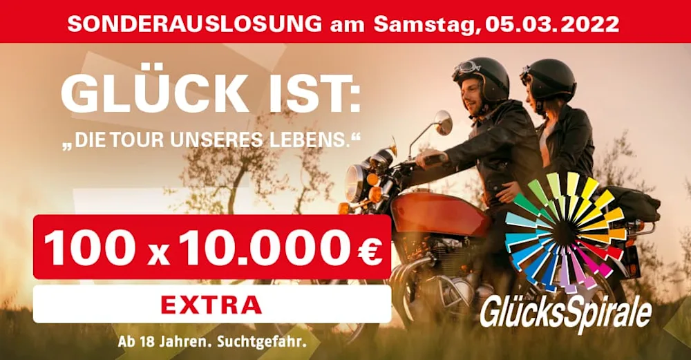 GlücksSpirale-Sonderauslosung am 5. März 2022