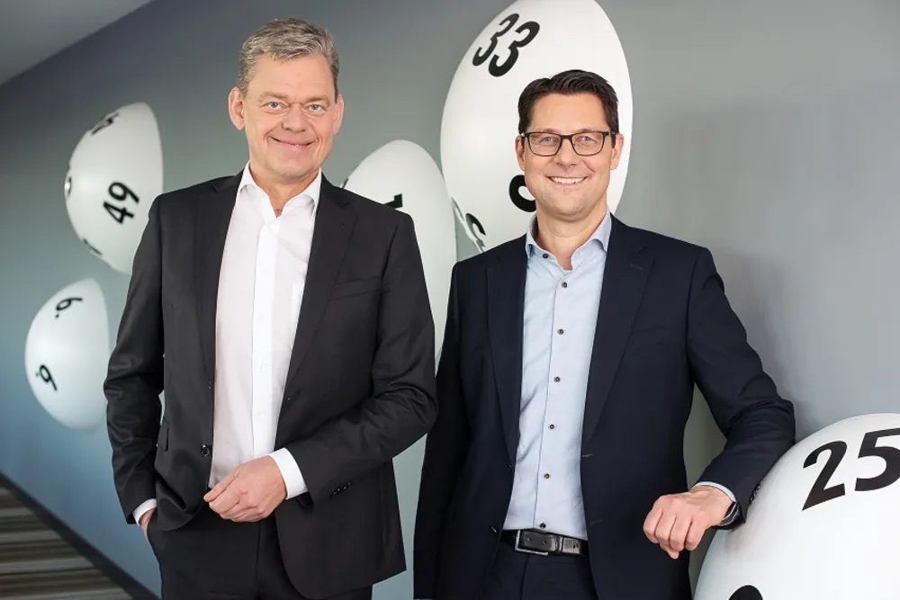 Axel Holthaus und Sven Osthoff - Geschäftsführung LOTTO Niedersachsen