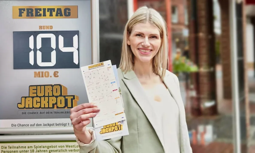 Mega-Jackpot: Eurojackpot steigt am Freitag auf rund 104 Millionen Euro