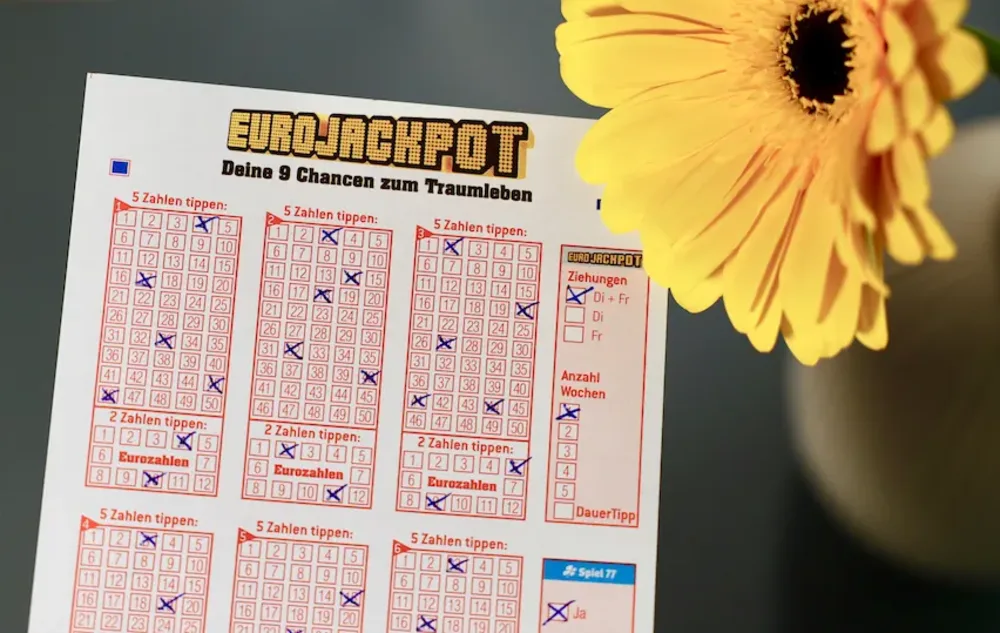 Eurojackpot-Spielschein
